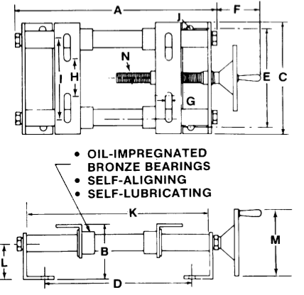 Hi-Lo Adjustable Motor Bases Models 213, 254 and 284